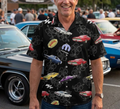 Vintage Mopar Car Cool Design Aloha Hawaiian Shirts For Men Summer Shirt
