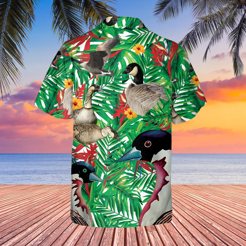 Nene Bird For Bird Lover Cool Design - Aloha Hawaiian Shirts For Men & Women