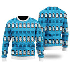 Penguins Let It Snow Ugly Christmas Sweater For Women & Men - Christmas Gift