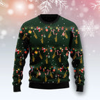 Christmas Instrument Trombone Ugly Christmas Sweater For Women & Men - Christmas Gift
