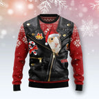 Cute Guinea Pig Wearing Jacket Ugly Christmas Sweater For Women & Men - Best Gift for Animal Lovers