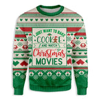 Just Want To Bake Cookies Ugly Christmas Sweater For Women & Men - Christmas Gift