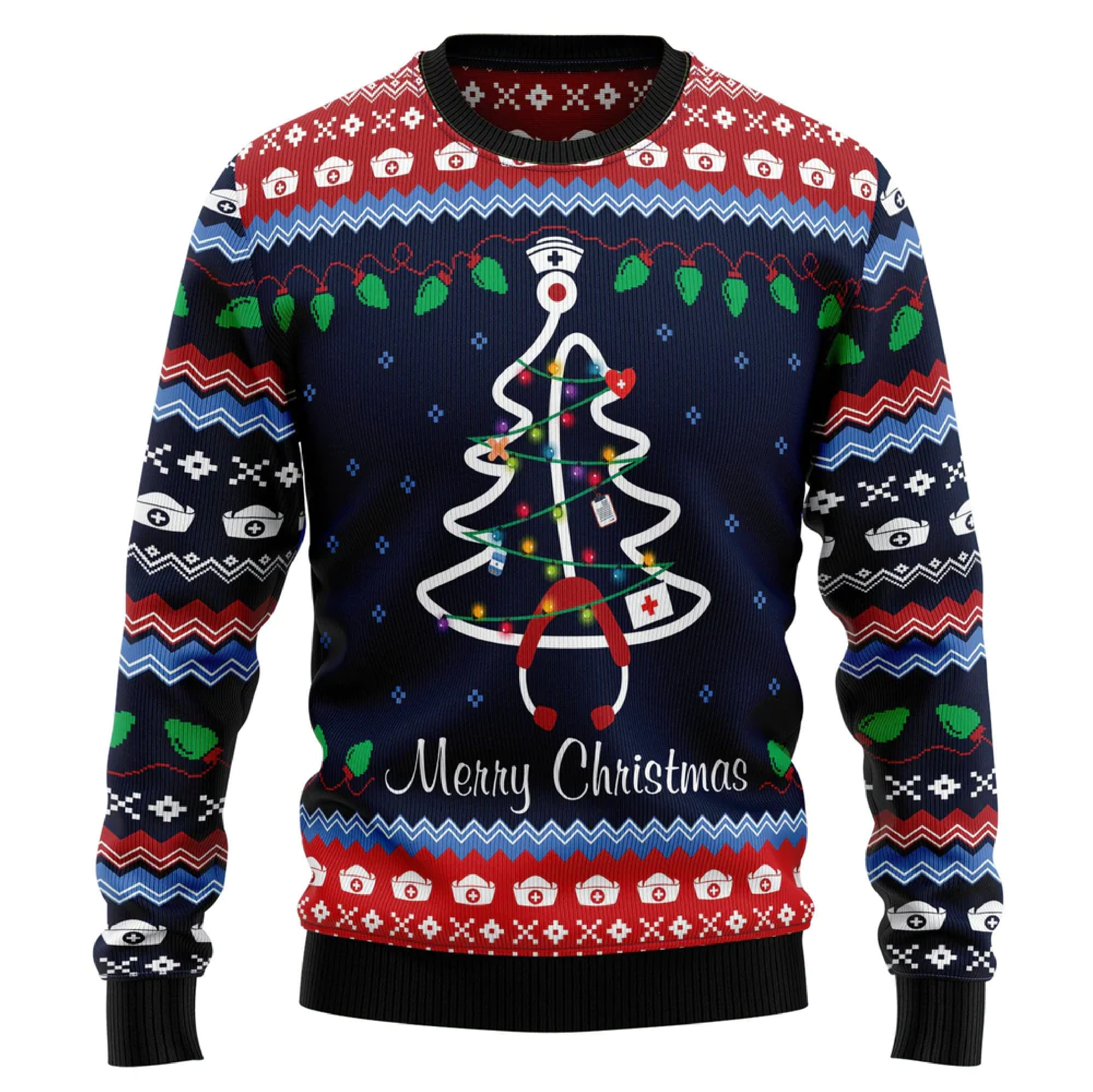 Nurse Life Christmas Ugly Christmas Sweater For Women & Men - Christmas Gift