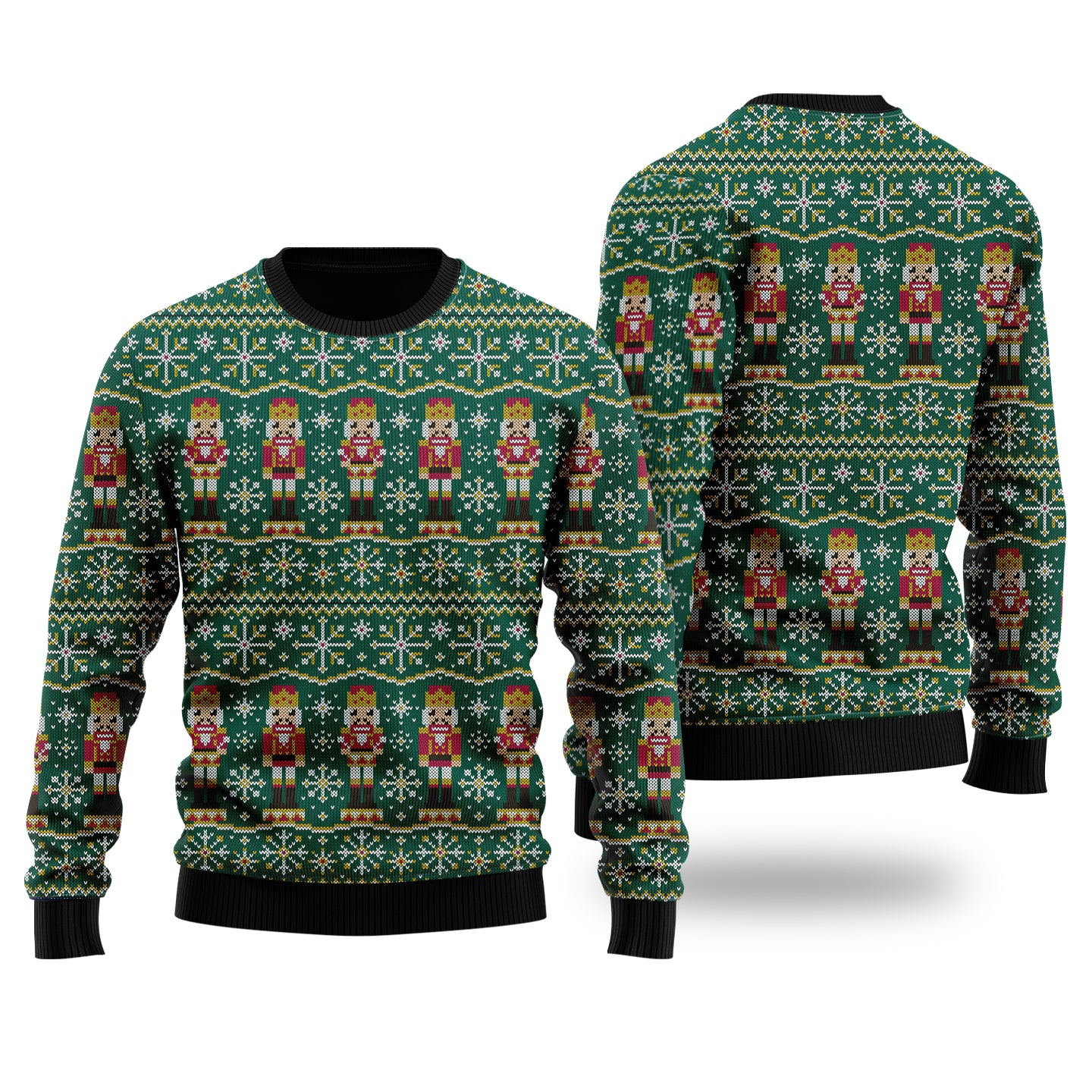 Son Of Nutcracker Snowflakes Ugly Christmas Sweater For Women & Men - Christmas Gift