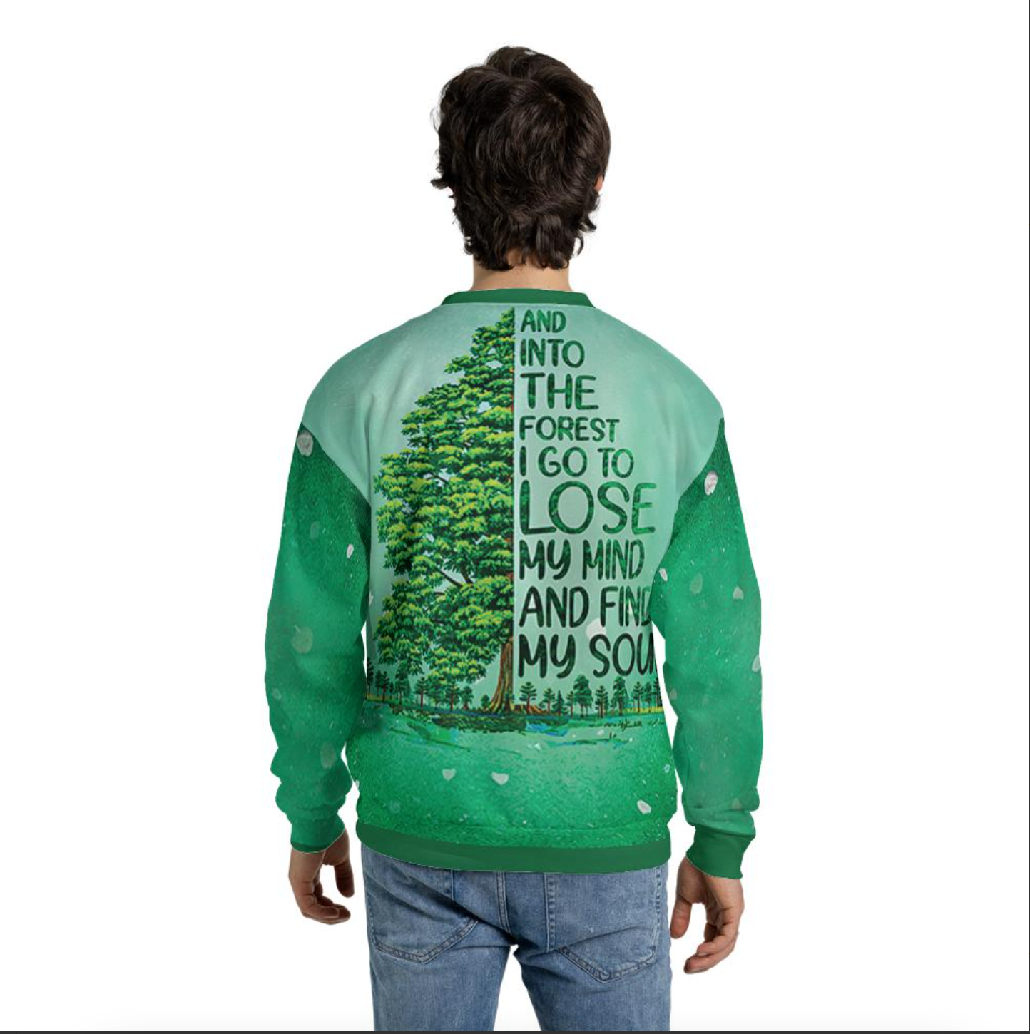 Travelling Into The Forest Ugly Christmas Sweater Gift For Men & Women Adult - Christmas Gifts
