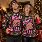 Funny Jingle Balls Ugly Christmas Sweater For Women & Men - Christmas Gift