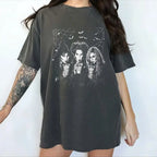 Witchy Spooky Sisters Funny Halloween Shirt