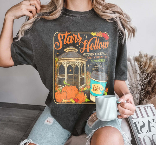 Retro Stars Hollow Halloween Shirt