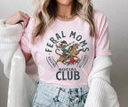 Happy Mother's Day Feral Moms Social Club Shirt