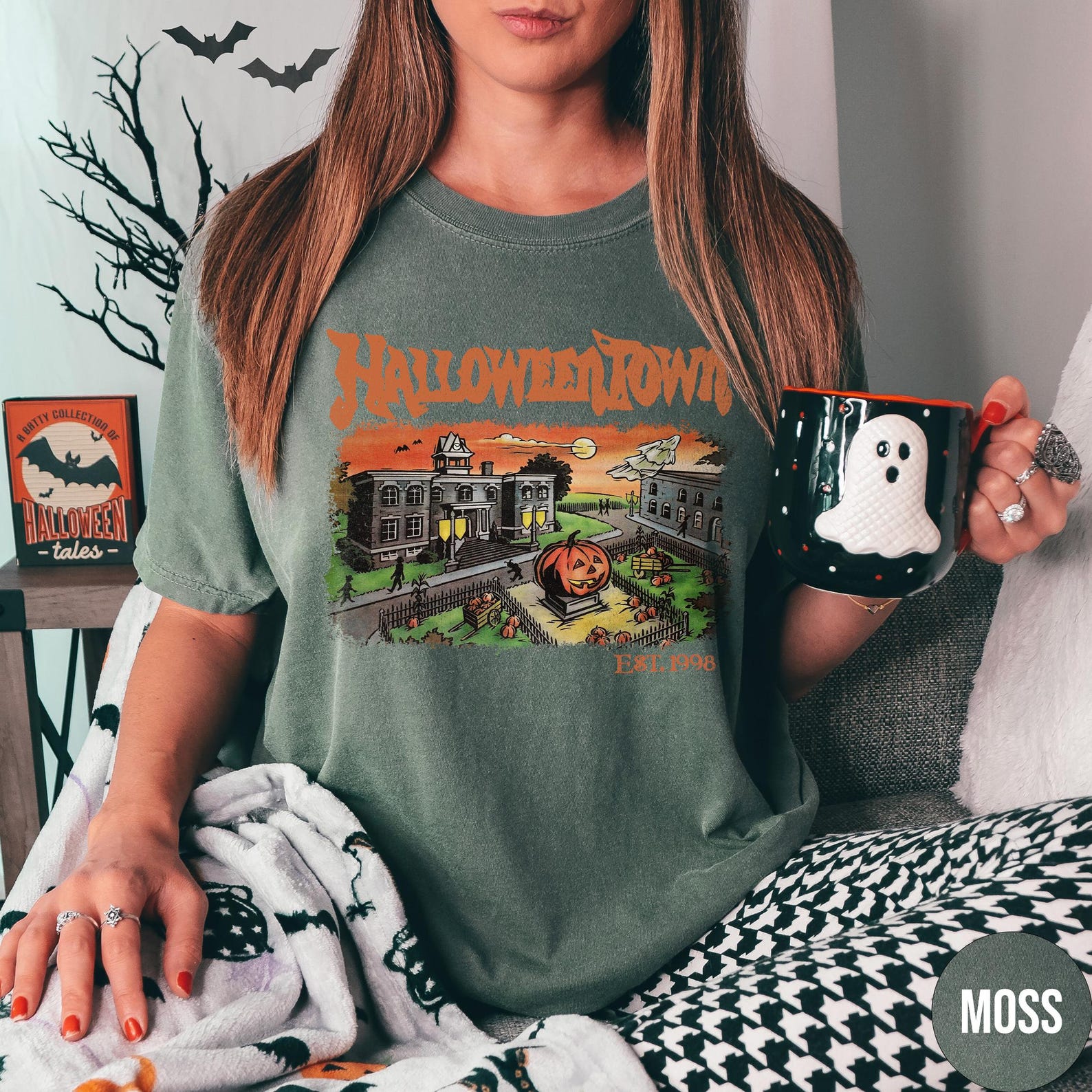Vintage Halloween Town Halloween Shirt