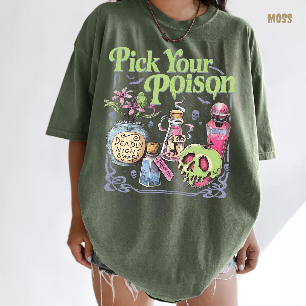 Pick Your Poison Funny Halloween Shirt
