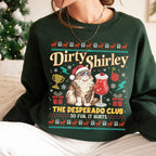 The Desperado Club Funny Cat Christmas Shirt