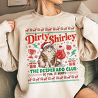 The Desperado Club Funny Cat Christmas Shirt