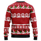 Hippie Bus Merry Christmas Ugly Christmas Sweater For Women & Men - Christmas Gift
