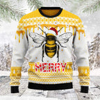 Bee Christmas Funny Ugly Christmas Sweater For Women & Men - Christmas Gift