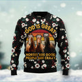 God Is Great Horses Are Good Funny Ugly Christmas Sweater For Women & Men - Christmas Gift