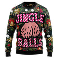 Jingle Balls Funny Ugly Christmas Sweater For Women & Men - Christmas Gift