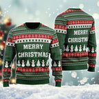 Light Up Christmas Snowman Funny Ugly Christmas Sweater For Women & Men - Christmas Gift