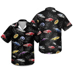 Vintage Mopar Car Cool Design Aloha Hawaiian Shirts For Men Summer Shirt