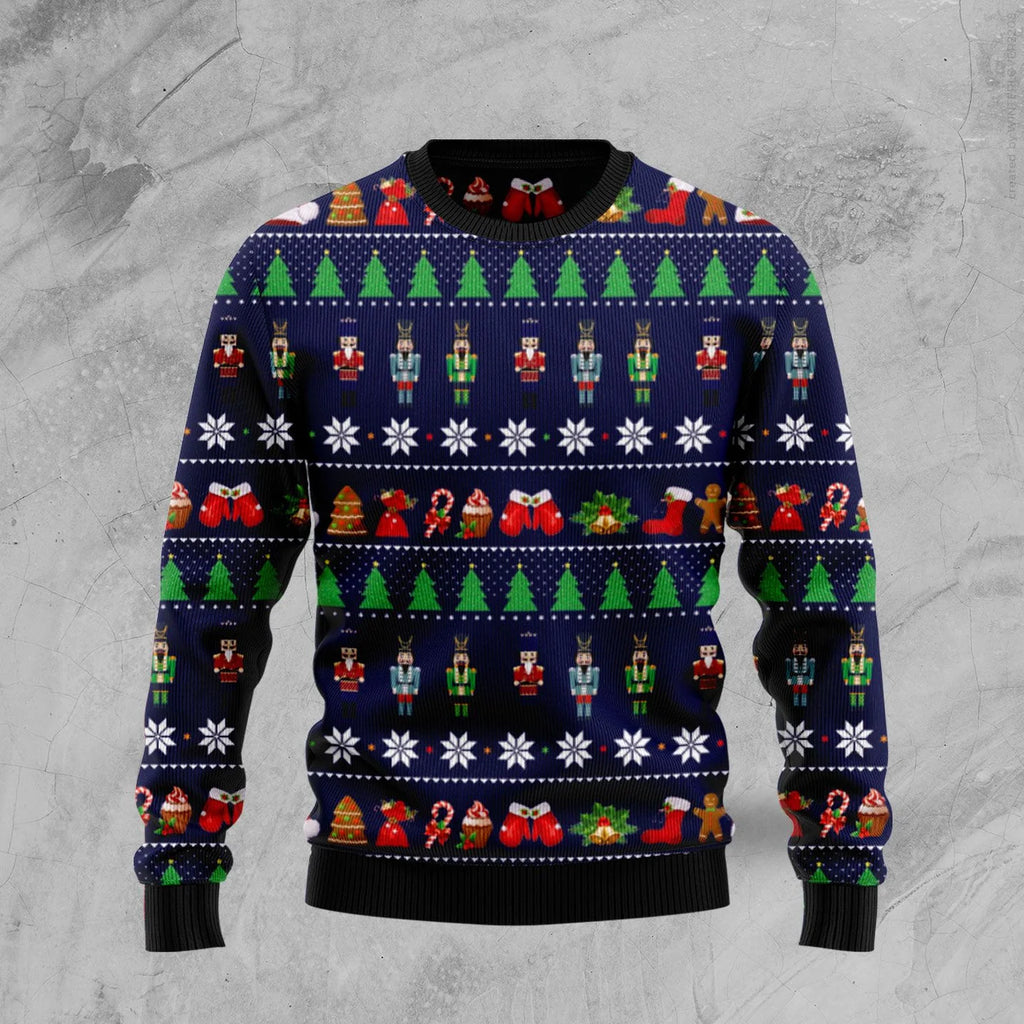 Nutcracker Christmas Funny Ugly Christmas Sweater For Women & Men - Christmas Gift