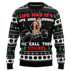 Santa Loves Squat Funny Christmas Sweater For Women & Men - Christmas Gift