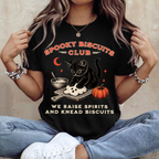 Spooky Kitty Biscuits Bakery Halloween Shirt
