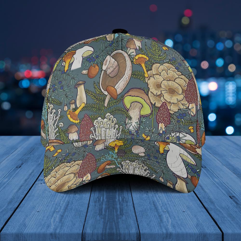 Amazing Mushroom Cool Design Baseball Custom All Over Print Cap 3D Print  Cap C1009