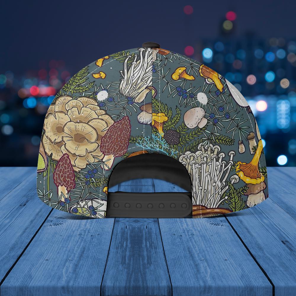 Amazing Mushroom Cool Design Baseball Custom All Over Print Cap 3D Print  Cap C1009