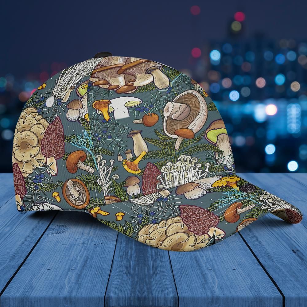 Amazing Mushroom Cool Design Baseball Custom All Over Print Cap 3D Print  Cap C1009