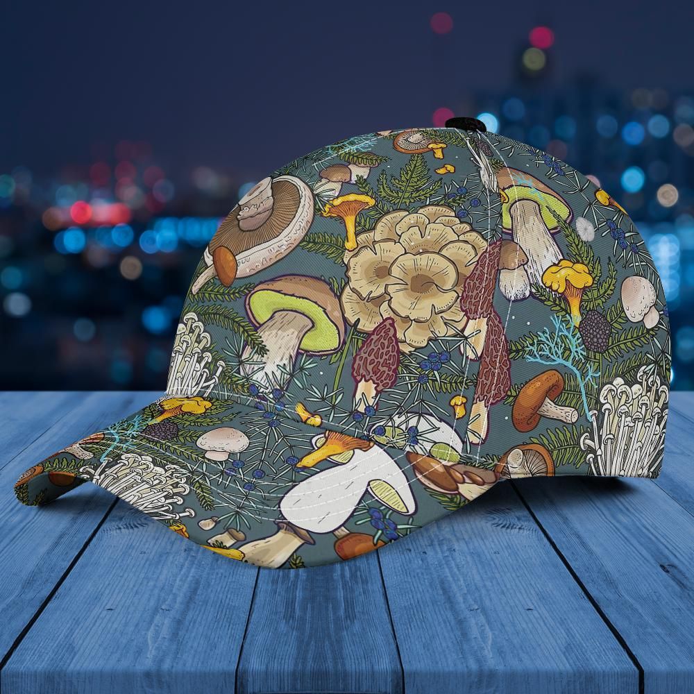 Amazing Mushroom Cool Design Baseball Custom All Over Print Cap 3D Print  Cap C1009