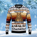 I Hate People Camping Funny Ugly Christmas Sweater For Men & Women Adult - Christmas Gifts