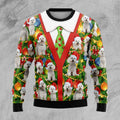 Bichon Xmas Pine Funny Ugly Christmas Sweater For Men & Women Adult - Christmas Gifts
