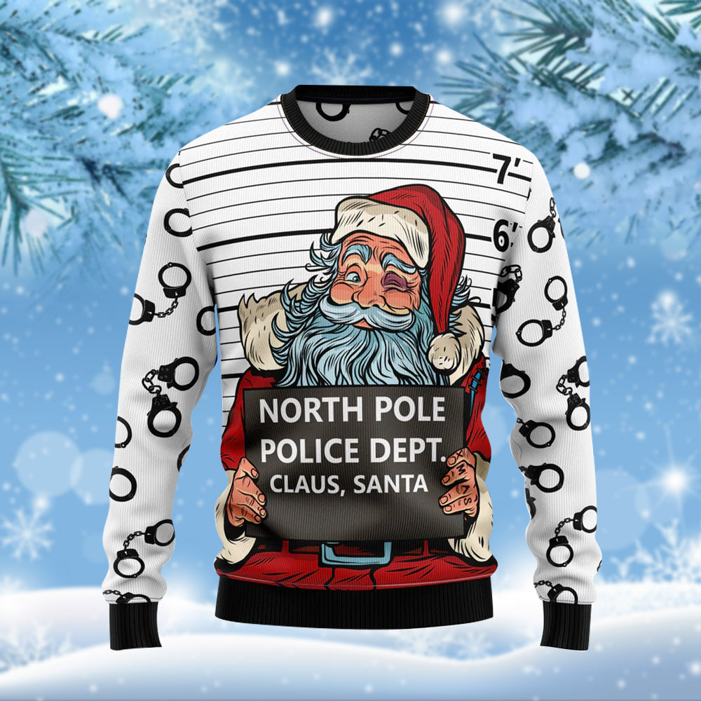 Santa Claus Funny Ugly Christmas Sweater For Men & Women Adult - Christmas Gifts
