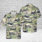 Air Force General Dynamics F-16 Fighting Falcon Aloha Hawaiian Shirts For Men