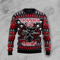 Halloween Black Cat Spooky Ugly Christmas Sweater For Men & Women Adult - Christmas Gifts