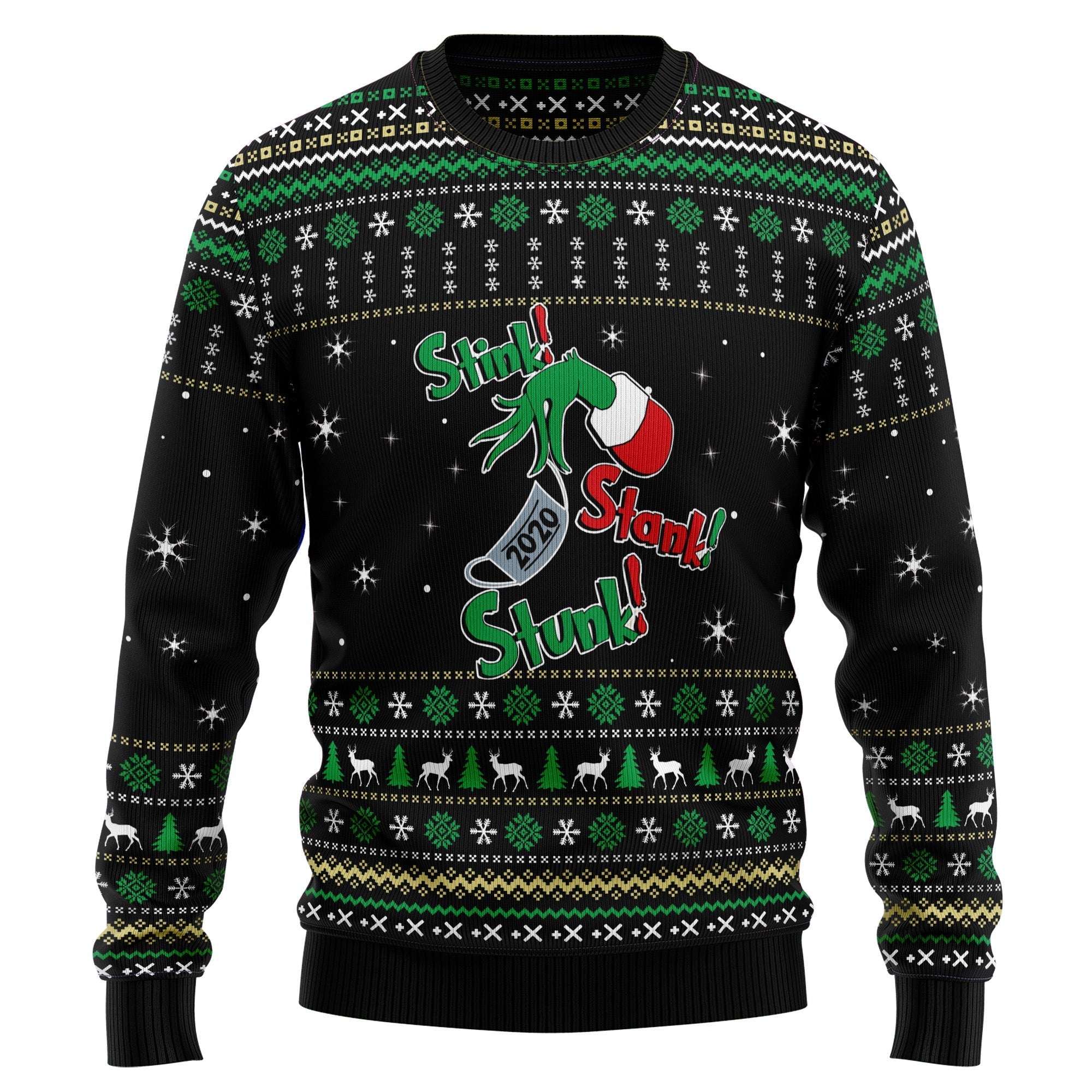 Funny Grinch Merry Christmas Ugly Christmas Sweater Gift For Men & Women Adult - Christmas Gifts