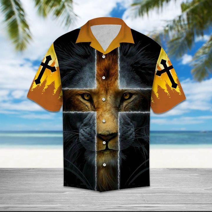 Jesus Is My God Cool Design - Aloha Hawaiian Shirts For Men & For Women Couples - HAW1119