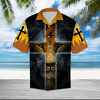Jesus Is My God Cool Design - Aloha Hawaiian Shirts For Men & For Women Couples - HAW1119