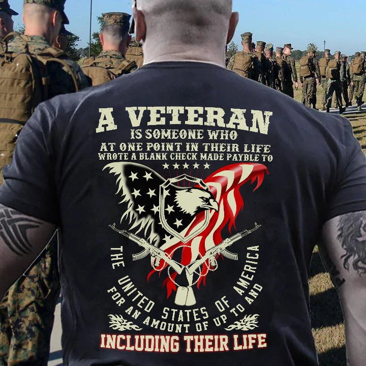 Veteran Proud Unisex T-shirt Apparel R1014