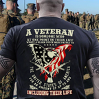 Veteran Proud Unisex T-shirt Apparel R1014