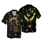 Gifts for Mom Butterflies Hawaiian Shirt - Funny Aloha Hawaiian Shirts For Women - Mother's Day