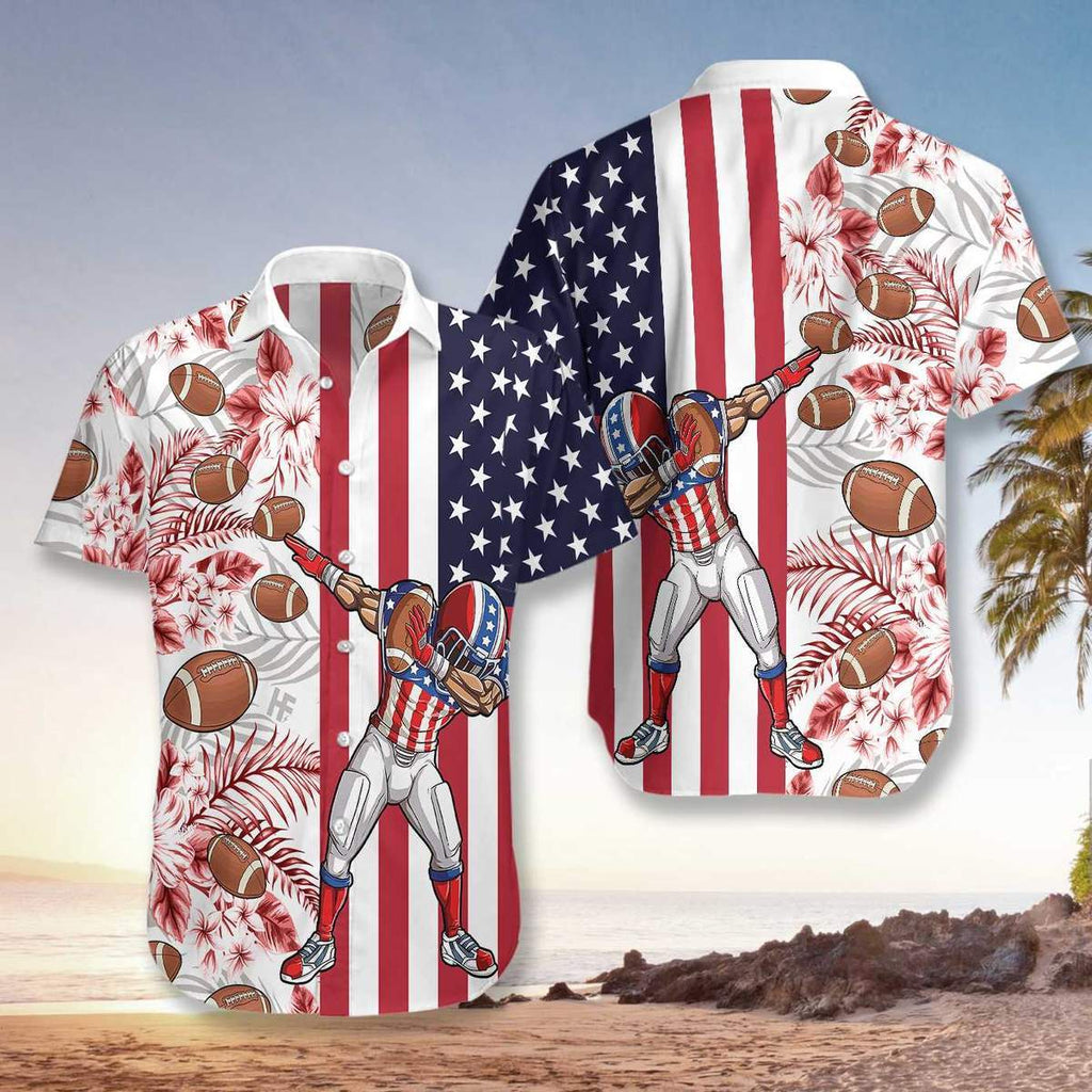 Beautiful Rugby Football Hawaiian Shirt  - Aloha Hawaiian Shirts For Men & For Women Couples - HAW1302