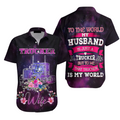 Gifts for Mom Trucker Wife Hawaiian Shirt - Cool Aloha Hawaiian Shirts For Women - Mother's Day