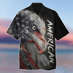 Veteran Day US Eagle Aloha Hawaiian Shirts For Men & For Women Couples - HAW1493