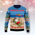 Santa Claus Holiday Funny Ugly Christmas Sweater For Men & Women Adult - Christmas Gifts