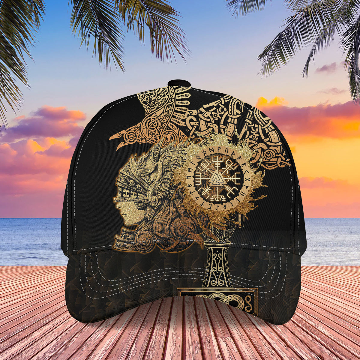 Viking Cool Design Baseball Custom All Over Print Cap 3D Cap C1020