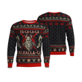 Viking Fa-La-La-La-La Valhalla-La Ugly Christmas Sweater For Men & Women Adult - Christmas Gifts
