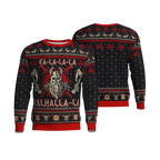 Viking Fa-La-La-La-La Valhalla-La Ugly Christmas Sweater For Men & Women Adult - Christmas Gifts