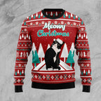 Cute Cat Meowy Funny Ugly Christmas Sweater Gift For Men & Women Adult - Christmas Gifts
