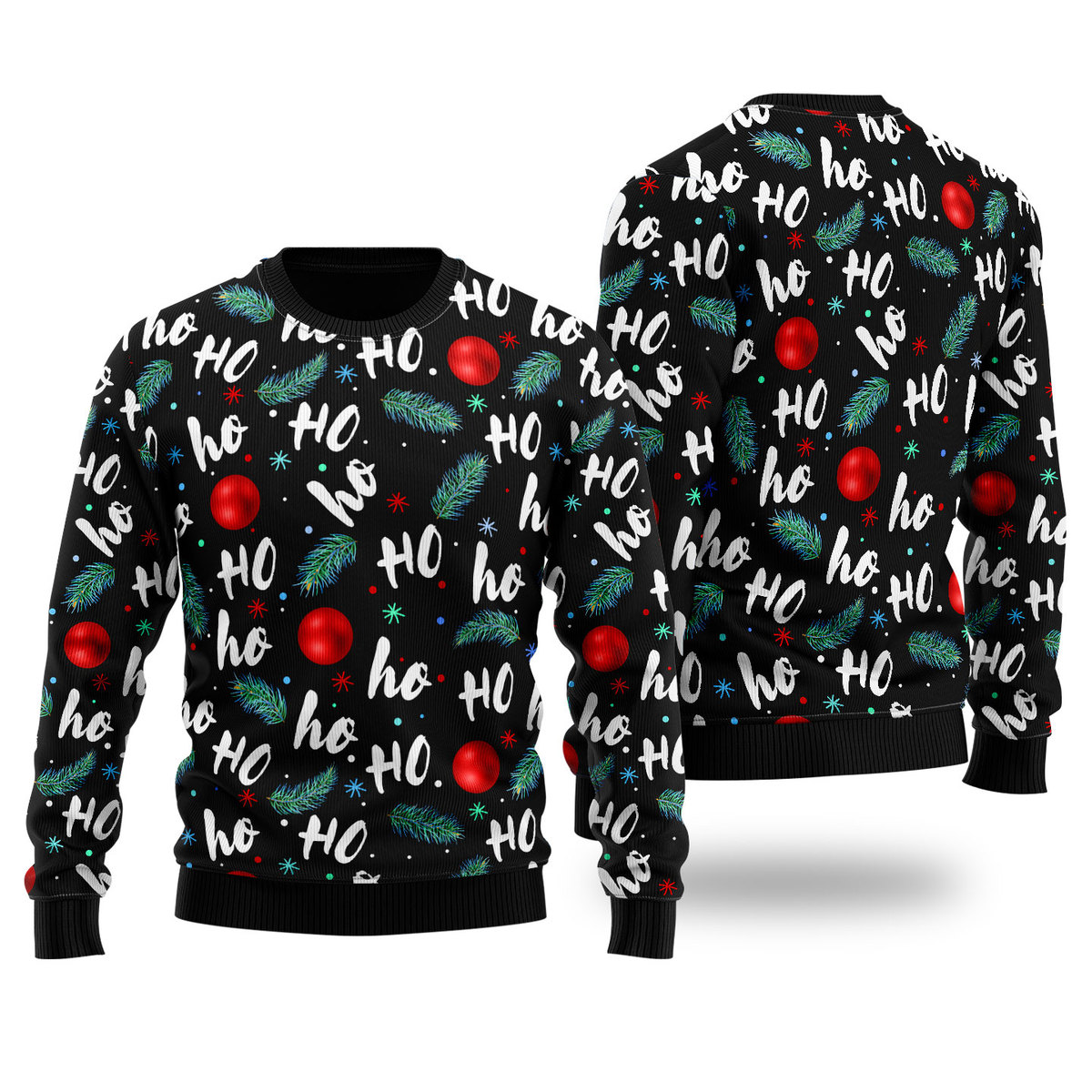 Funny Santa Laughing Merry Christmas Ugly Christmas Sweater For Men & Women Adult - Christmas Gifts